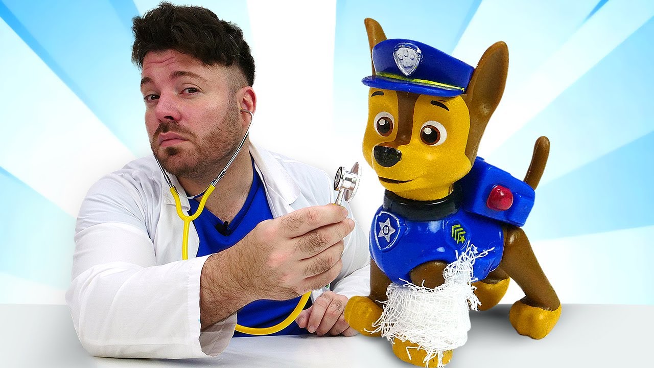 Paw Patrol in italiano. Video e giochi per bambini. Scuola divertente