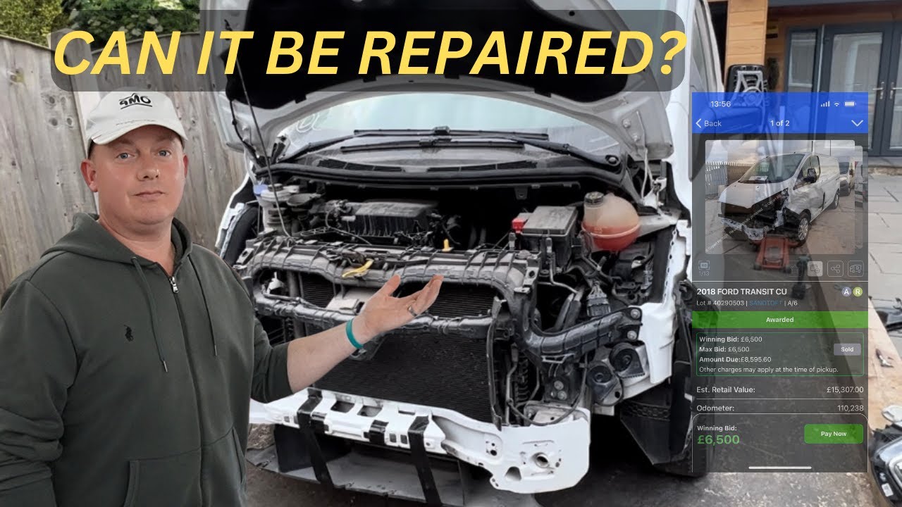 STOLEN TRANSIT CUSTOM REBUILD PT1 What parts are missing?