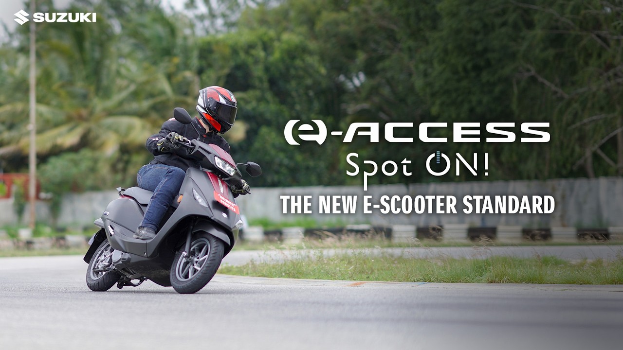 Suzuki e-ACCESS |Everyday Practicality Meets Spot On Performance
