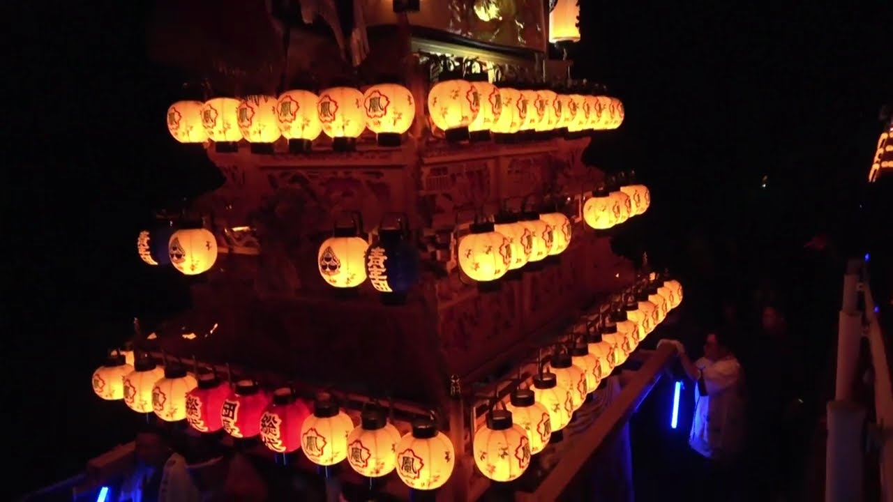 ＃西条祭り2023　伊曽乃神社15日　ノーカット 　＃上神拝だんじり