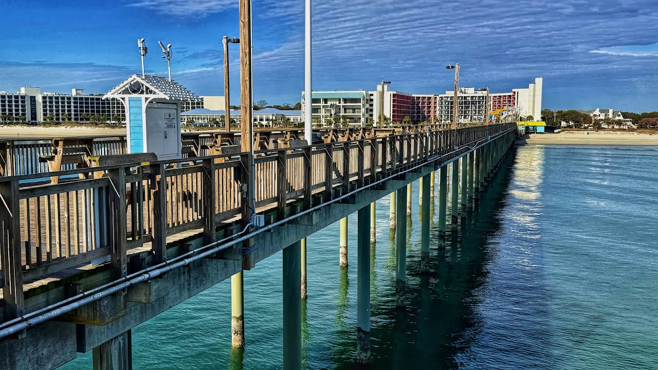 Winter at the Springmaid Pier - Myrtle Beach, SC