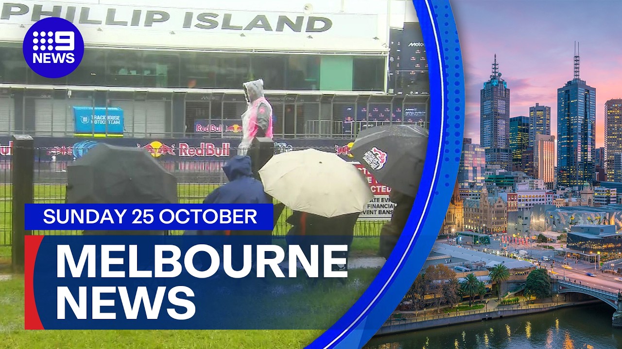 9News Melbourne | Sunday 25 October | Full Bulletin