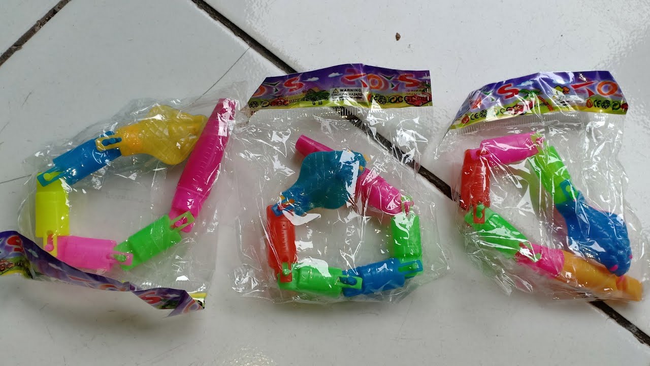 unboxing Mainan ular sambung dan priwitan by difietoys murah