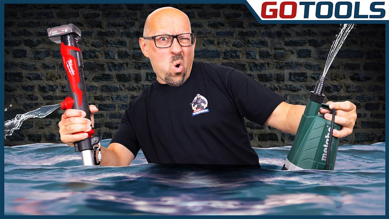 Akkupumpen im Test: Milwaukee oder Metabo - Wer hat die Nase vorn? Mit Verlosung