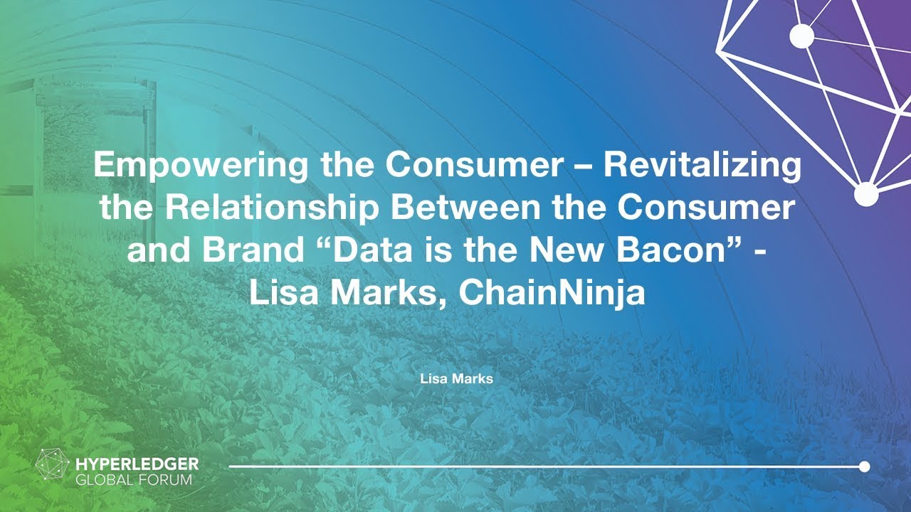 Data is the New Bacon - Lisa Marks, ChainNinja