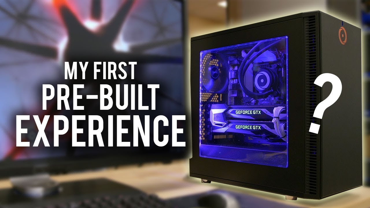 What's it like to receive a PRE-BUILT gaming PC?