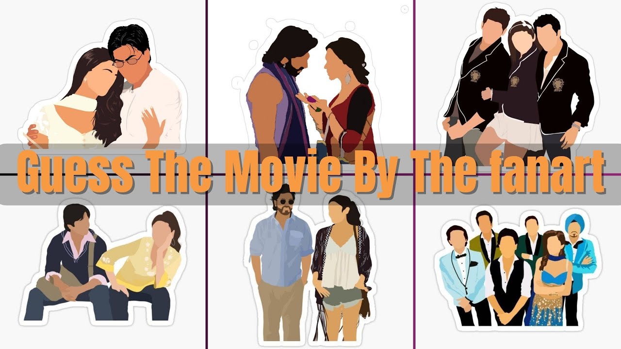 Guess The Bollywood Movie By Fanart | Bollywood Quiz | Funquestic