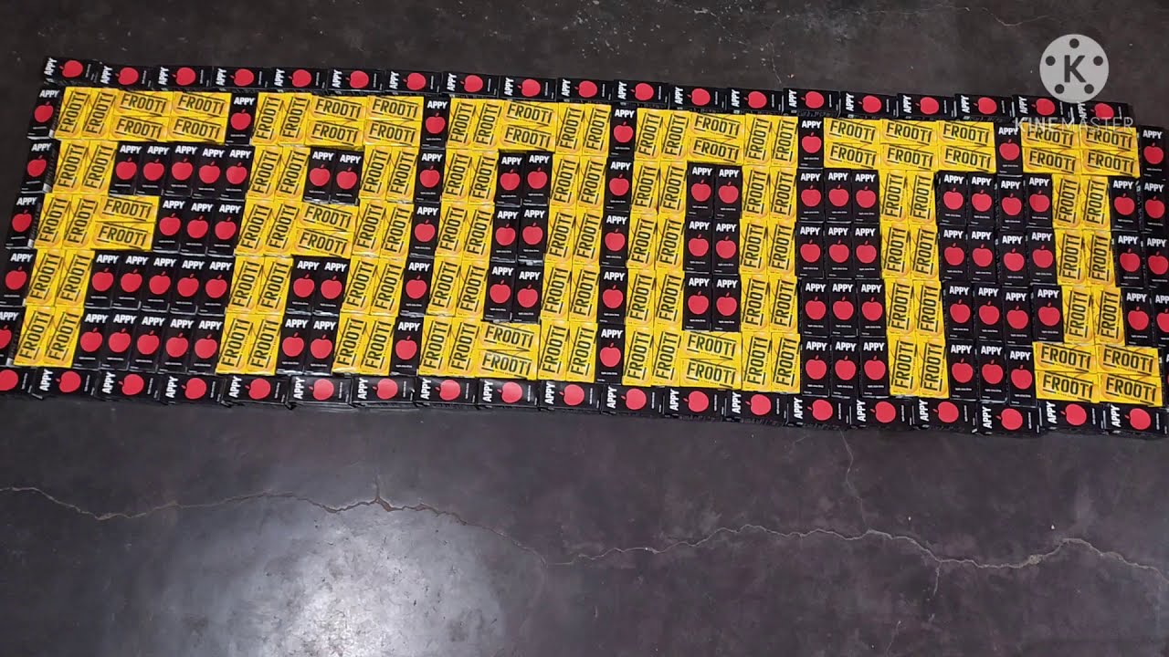 फ्रूटी डिस्प्ले || art and craft || puranpur || raj ptr