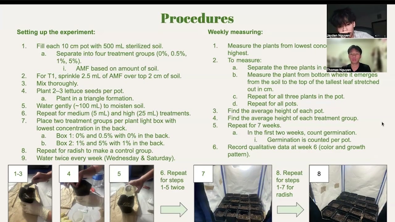 The Effect of Arbuscular Mycorrhizal Fungal Inoculum Concentration on Growth of Lactuca sativa