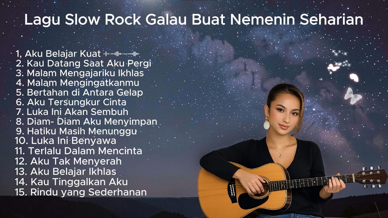 🎵 Lagu Slow Rock Galau Buat Nemenin Seharian | Full Album Nonstop | Slow Rock Indonesia
