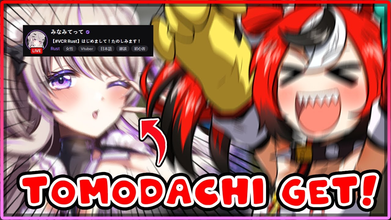 [ENG SUB/VCR] Bae finally made her first friend in VCR Rust server