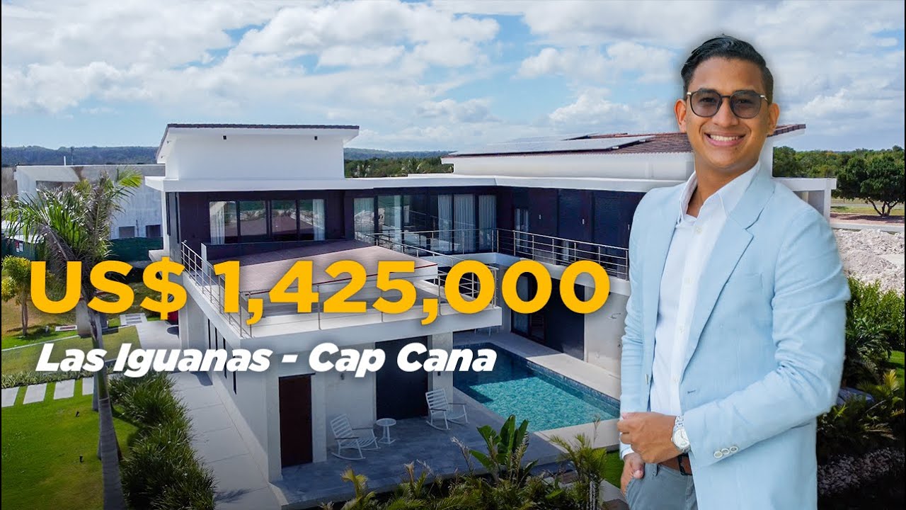 Lujo y Espacio en Las Iguanas 🔥Así se vive en Cap Cana🔥