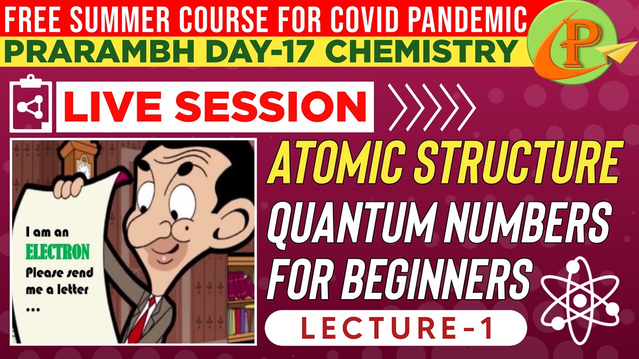 ATOMIC STRUCTURE: QUANTUM NUMBER FOR BEGINNERS-I