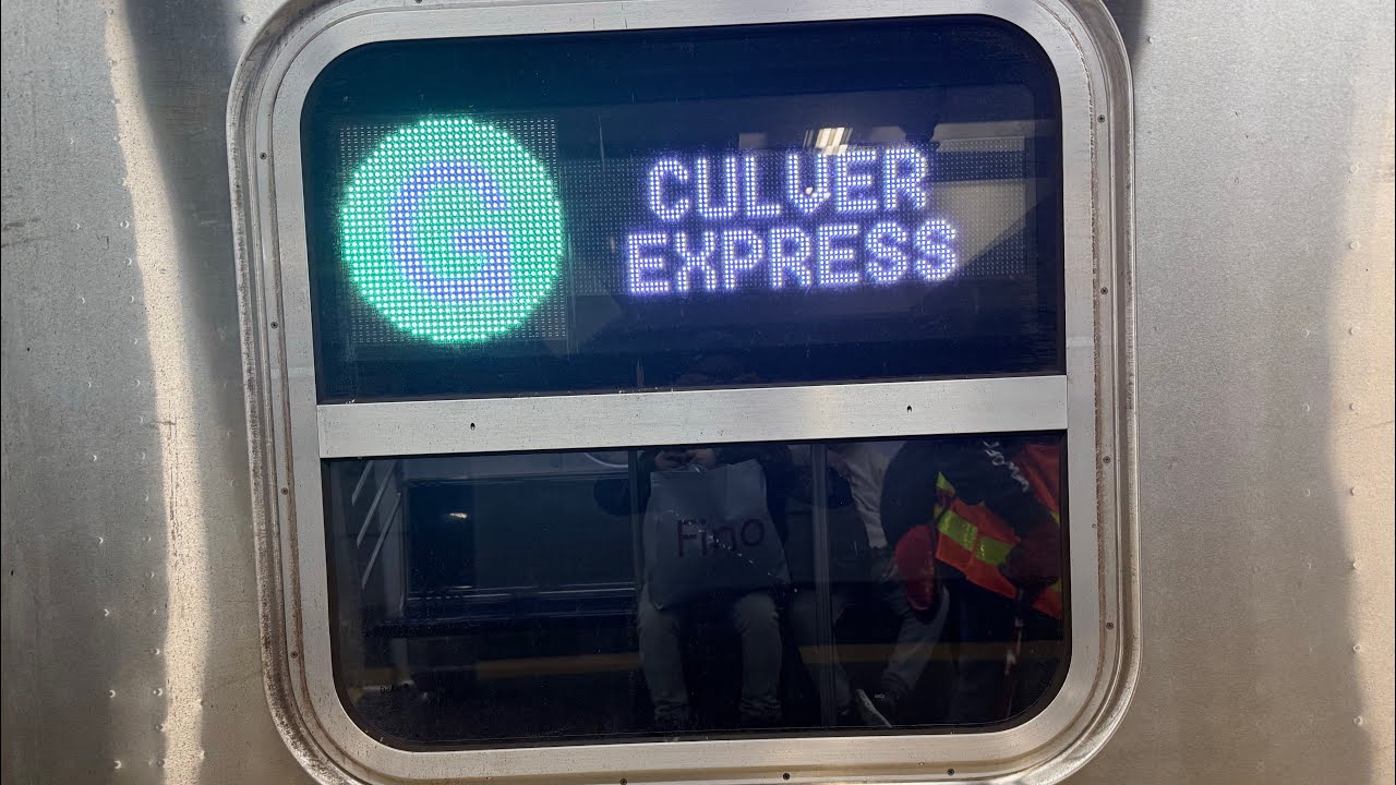 IND Subway: R211T (G) Train Ride from Court Square to Kensington Church Ave via Culver Express