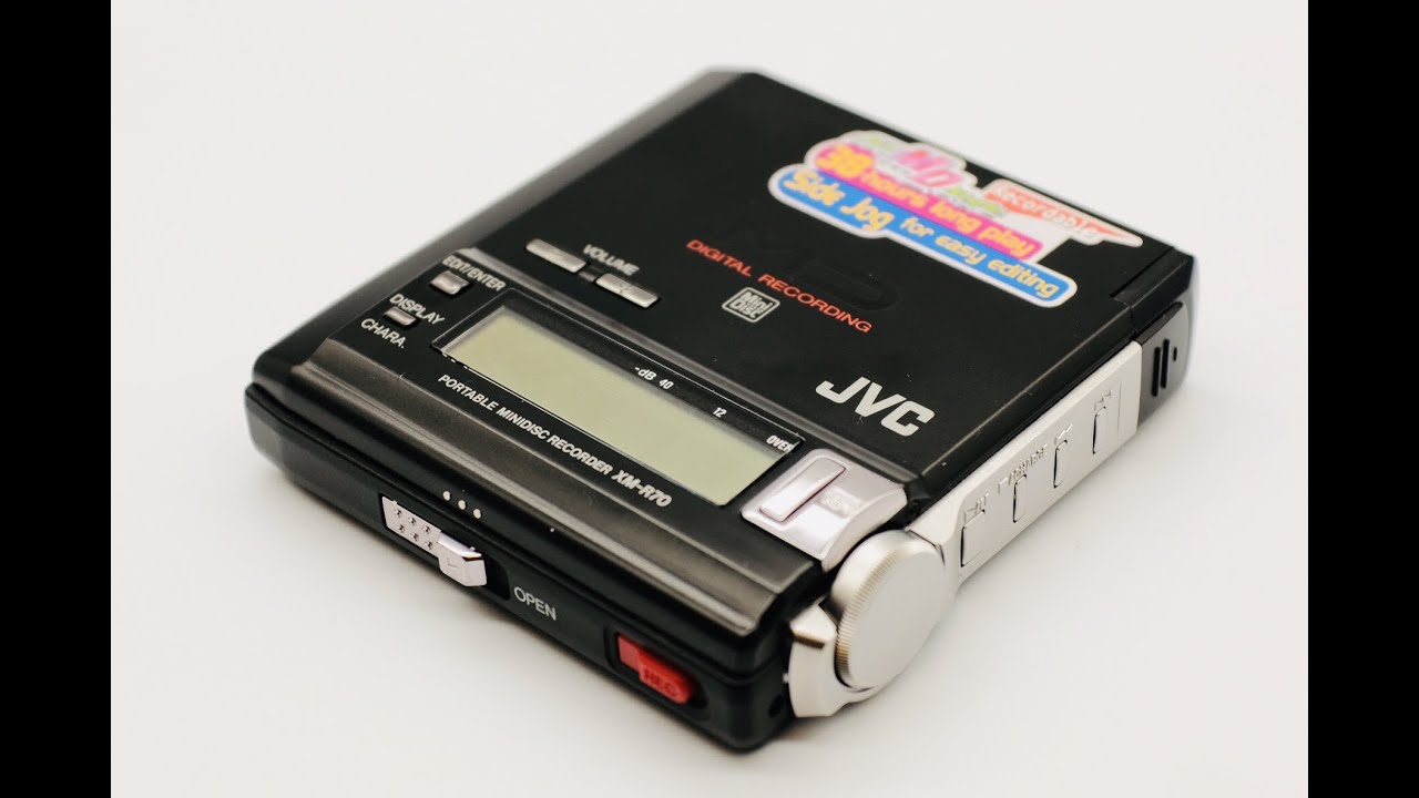 如黃鶯出谷般的百靈鳥MD Player -- JVC XM-R70