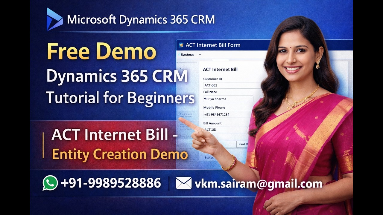 Microsoft Dynamics 365 CRM Demo + Students Questions & Answers | Kumar Dynamics-Telugu
