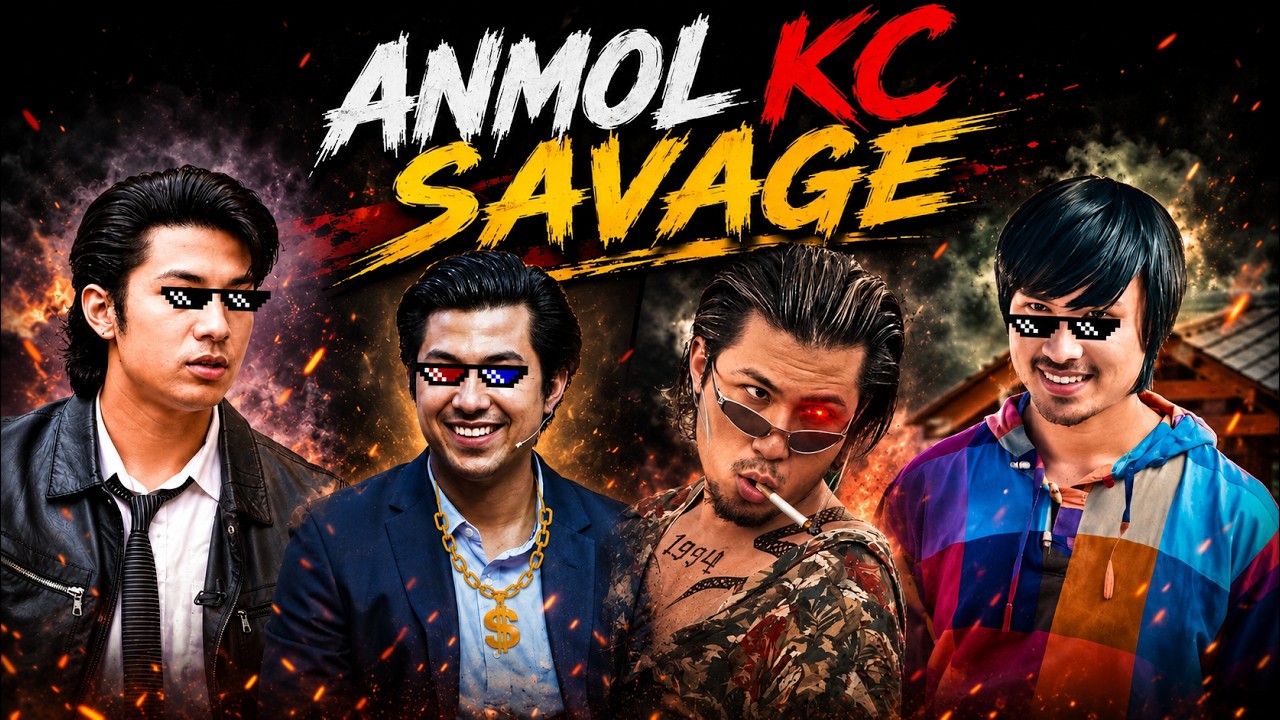 ANMOL KC Thug Life Clips 🔥
