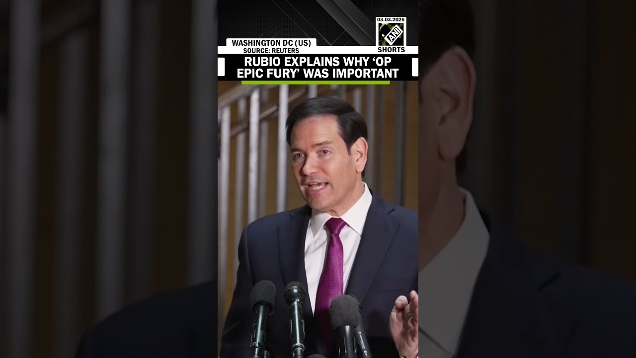 &lsquo;Purpose is to destroy&hellip;&rsquo;: Rubio explains why &lsquo;Operation Epic Fury&rsquo; was important