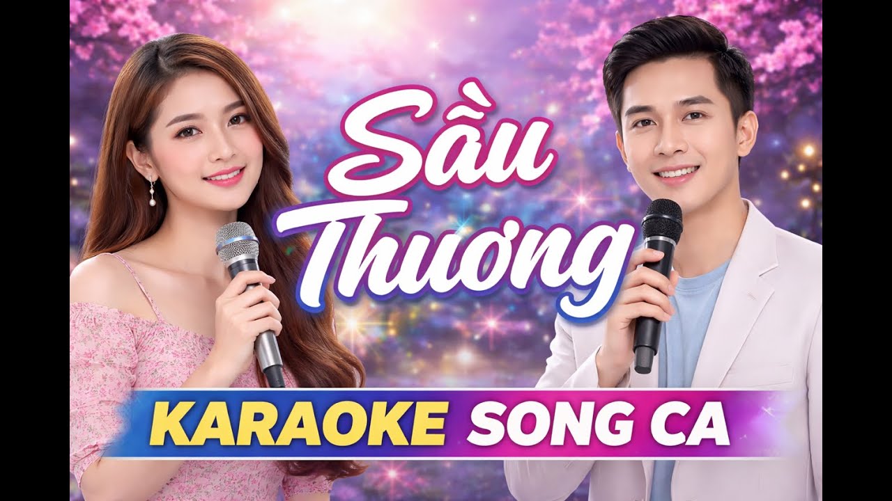 SẦU THƯƠNG SONG CA KARAOKE - BÀI HÁT GÂY BÃO TIKTOK