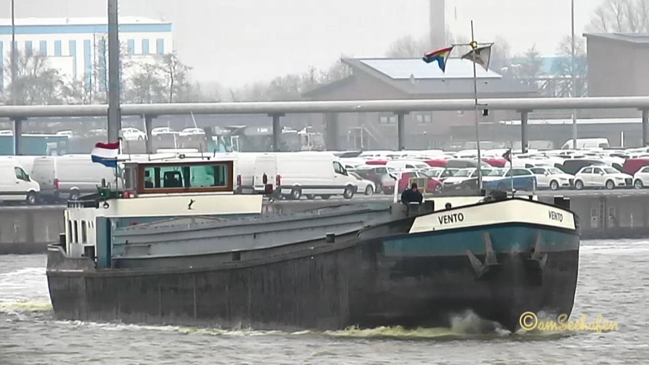 VENTO PD7685  MMSI 244010542 Emden Germany Schiff Ship vessel Lastschiff Binnenschiff general cargo