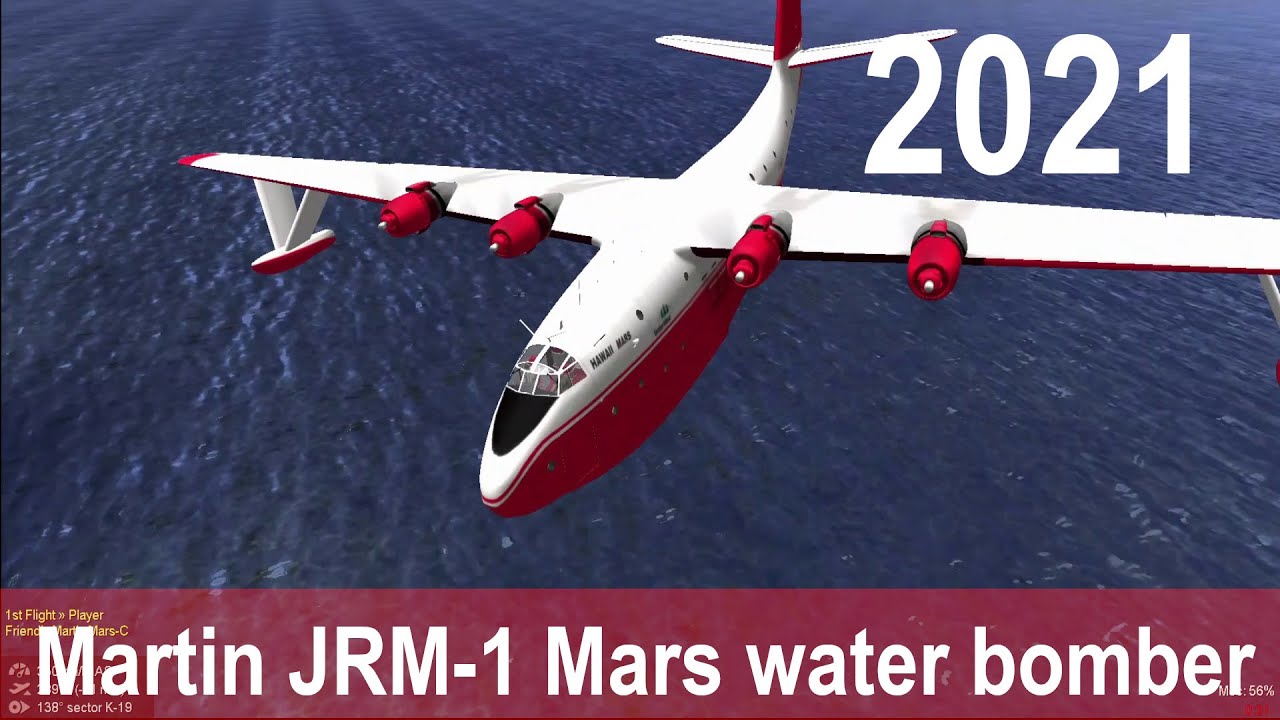 IL-2 1946: Aircombat  Martin JRM-1 Mars water bomber