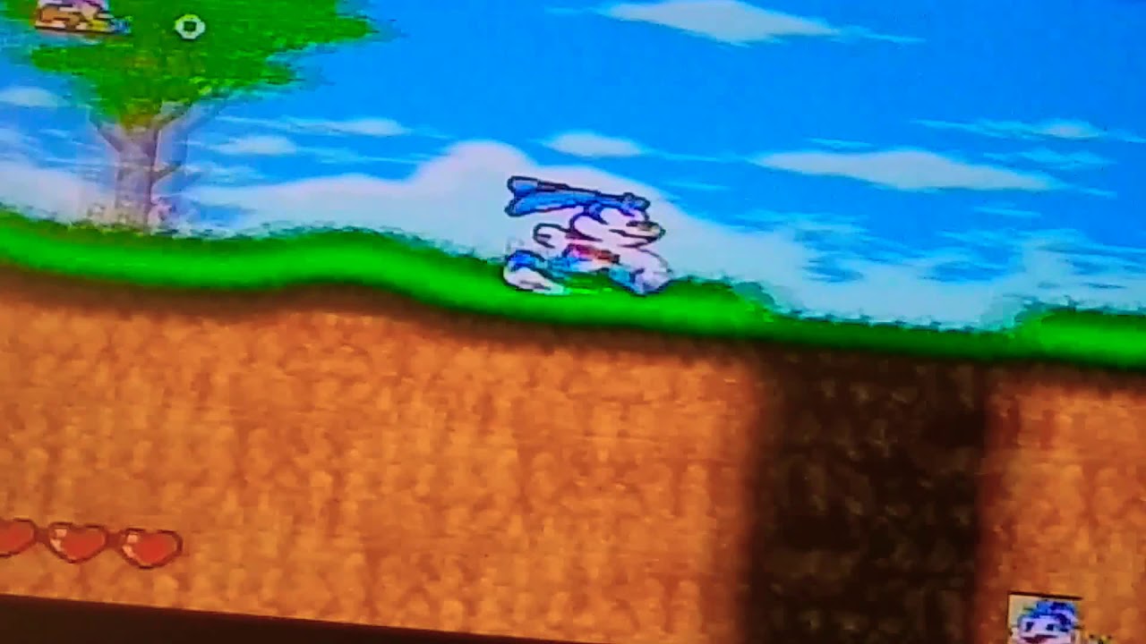 Buster's hidden treasure boss battle saving dizzy devil