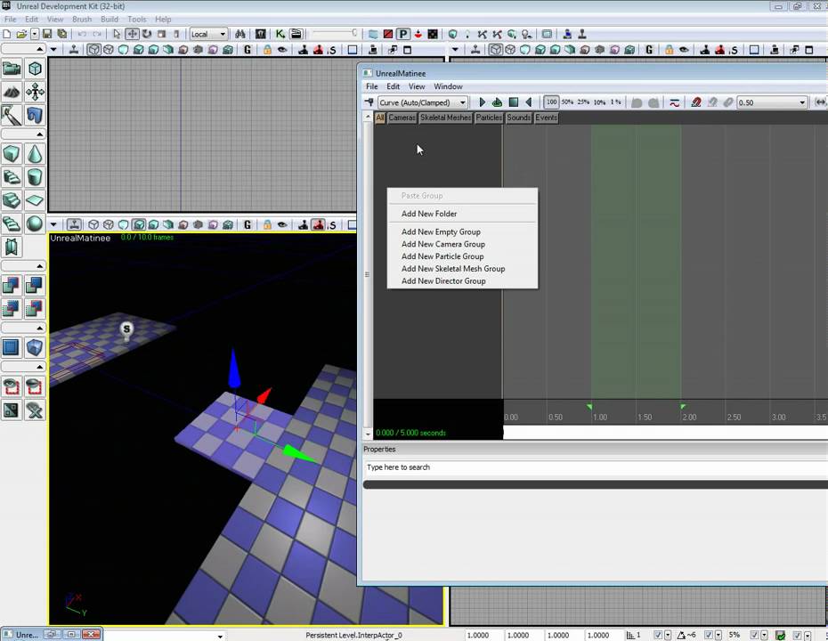 Matinee Unreal Development Kit Part 1 - UDK Tutorial