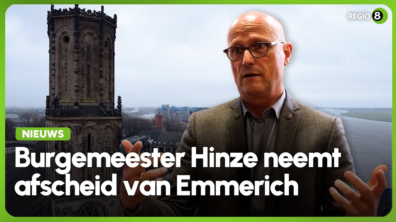 'Nederlandse' burgemeester Peter Hinze verlaat Emmerich am Rhein
