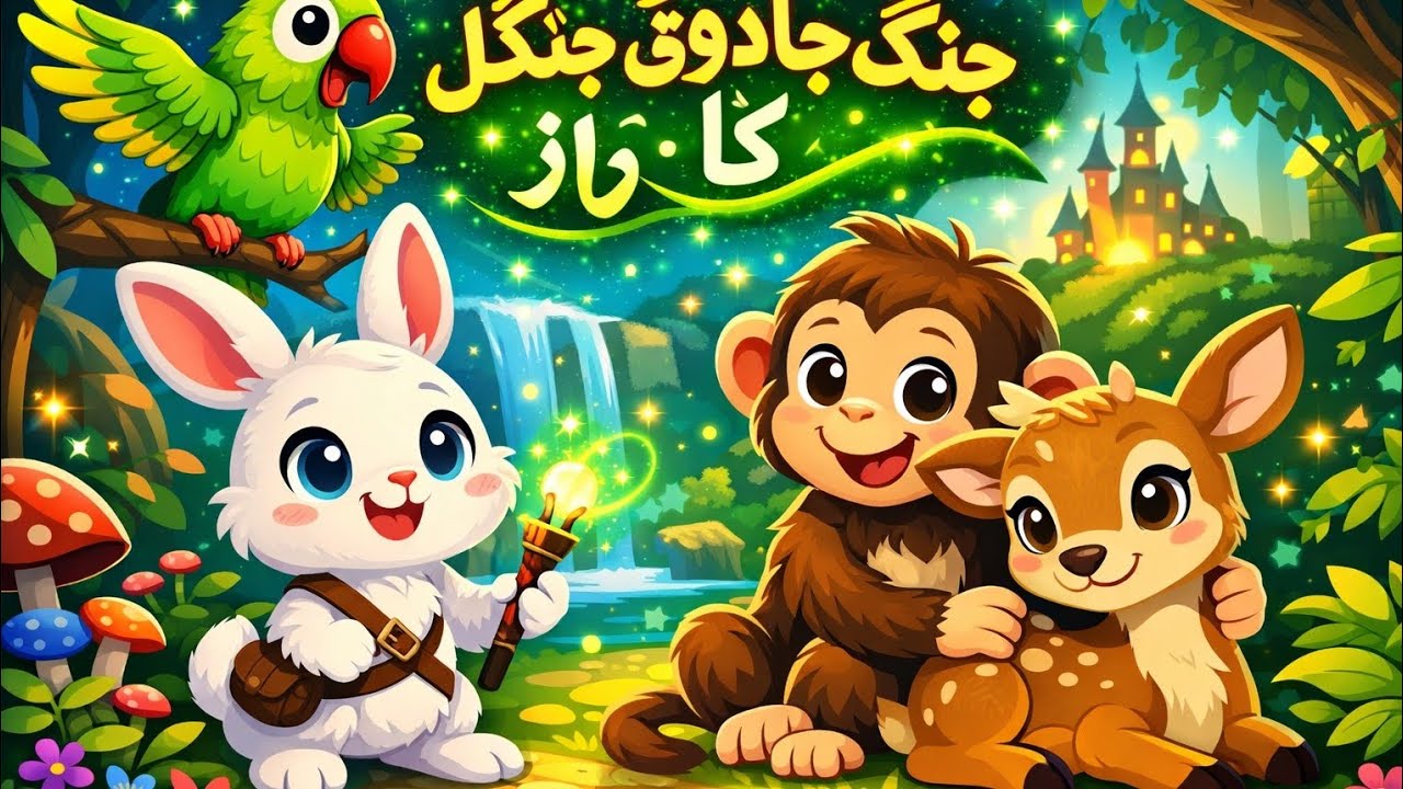 جادوئی جنگل کا راز | بچوں کے لیے حیرت انگیز کہانی | Magic Forest Secret Story
