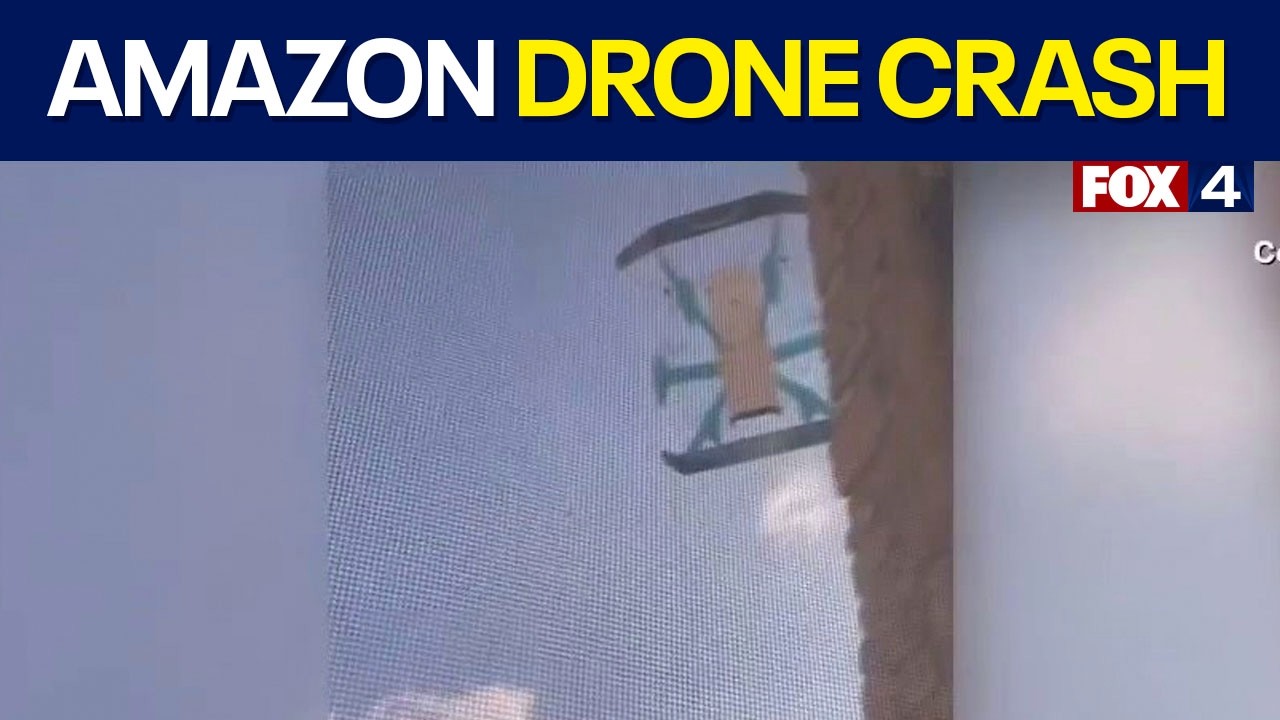Amazon delivery drone crashes into Richardson apartment