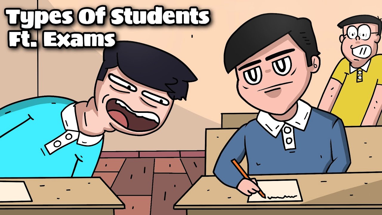 Types Of Students During Exams | Animated video 