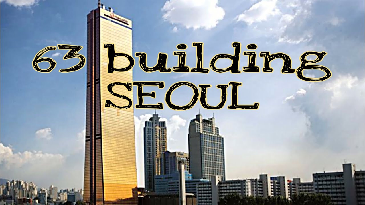 Pemandangan kota seoul dari 63 building