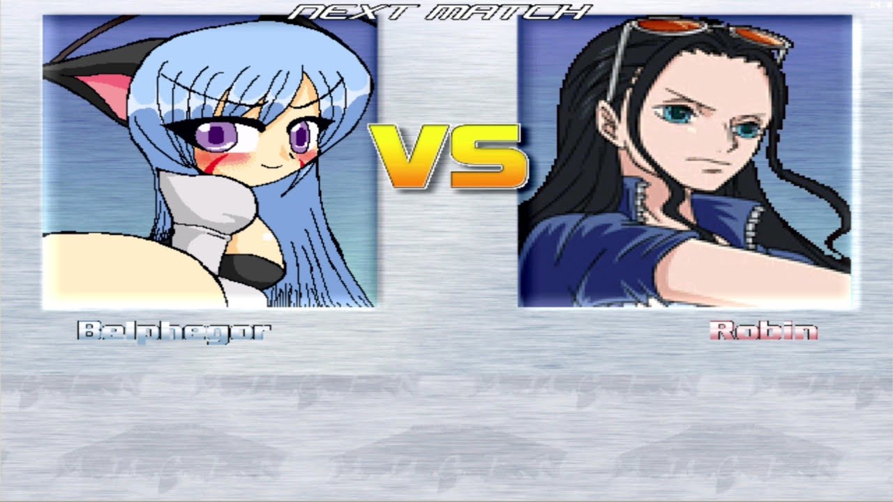 MUGEN BELPHEGOR VS NICO ROBIN