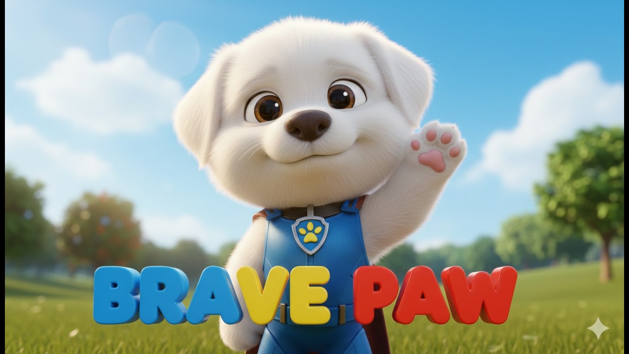 We’ll fall in love | Brave Paw | #puppyvideo #animalanimation
