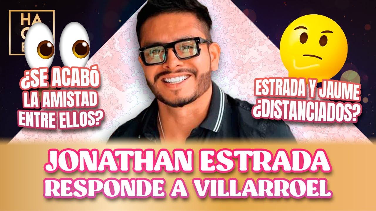 Jonathan Estrada reacciona a la polémica con Villaroel | LHDF | Ecuavisa