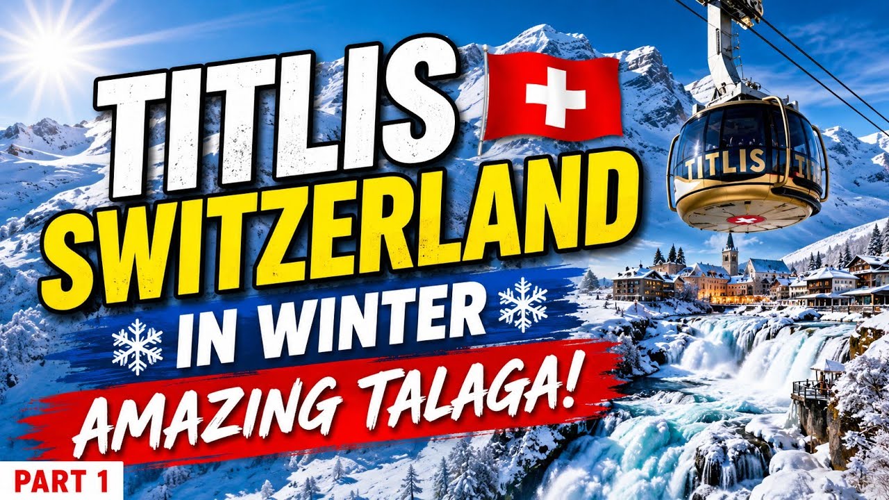 Titlis Switzerland in winter | Amazing talaga!