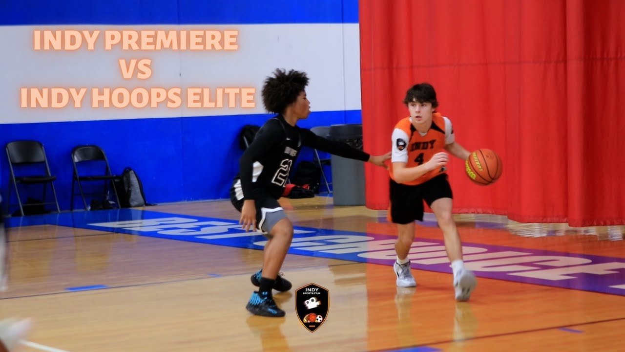 Cooper Zachary Can't Be Stopped! Indy Premiere vs Indy Hoops Elite! Former AAU Teammates Go at it!!