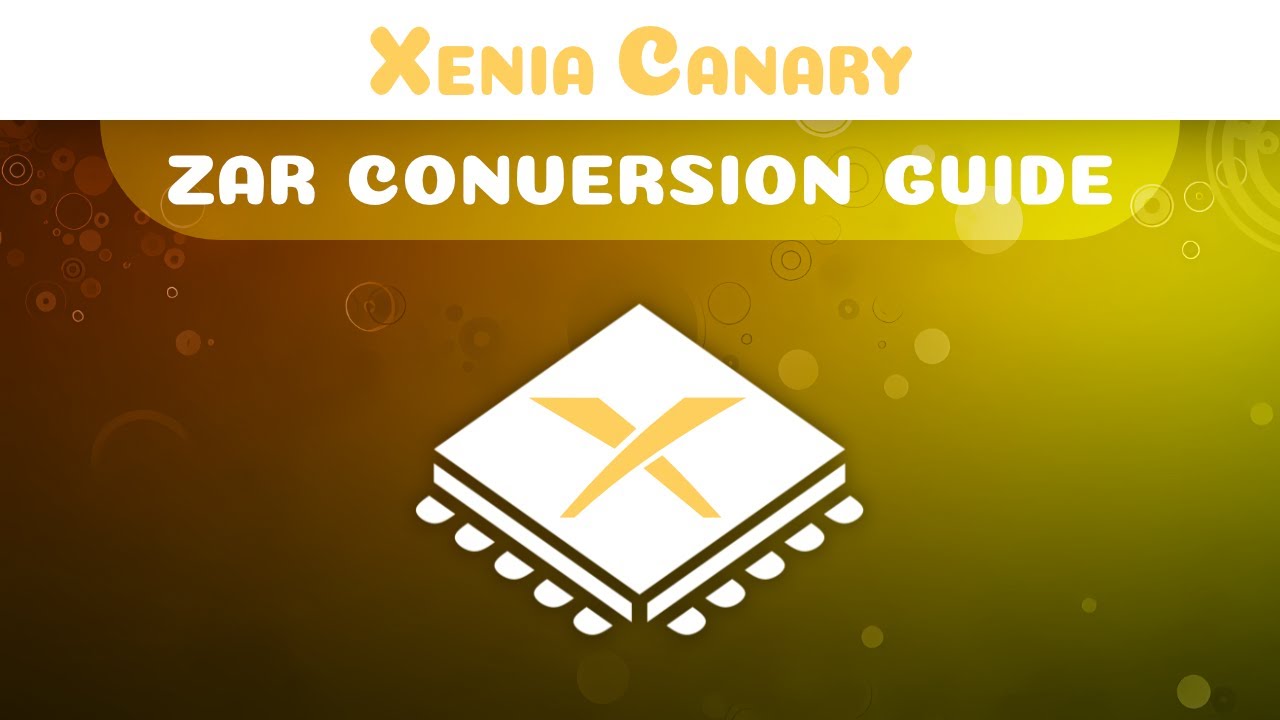 How to convert Xbox 360 games to the ZAR format for Xenia Canary