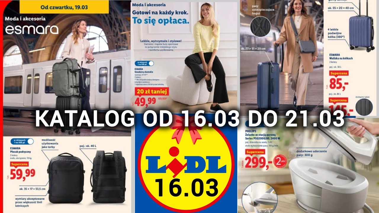 ✨ LIDL Katalog Promocyjny Lidl od 16.03 do 21.03 - Kuchnia Parkside #lidlpolska