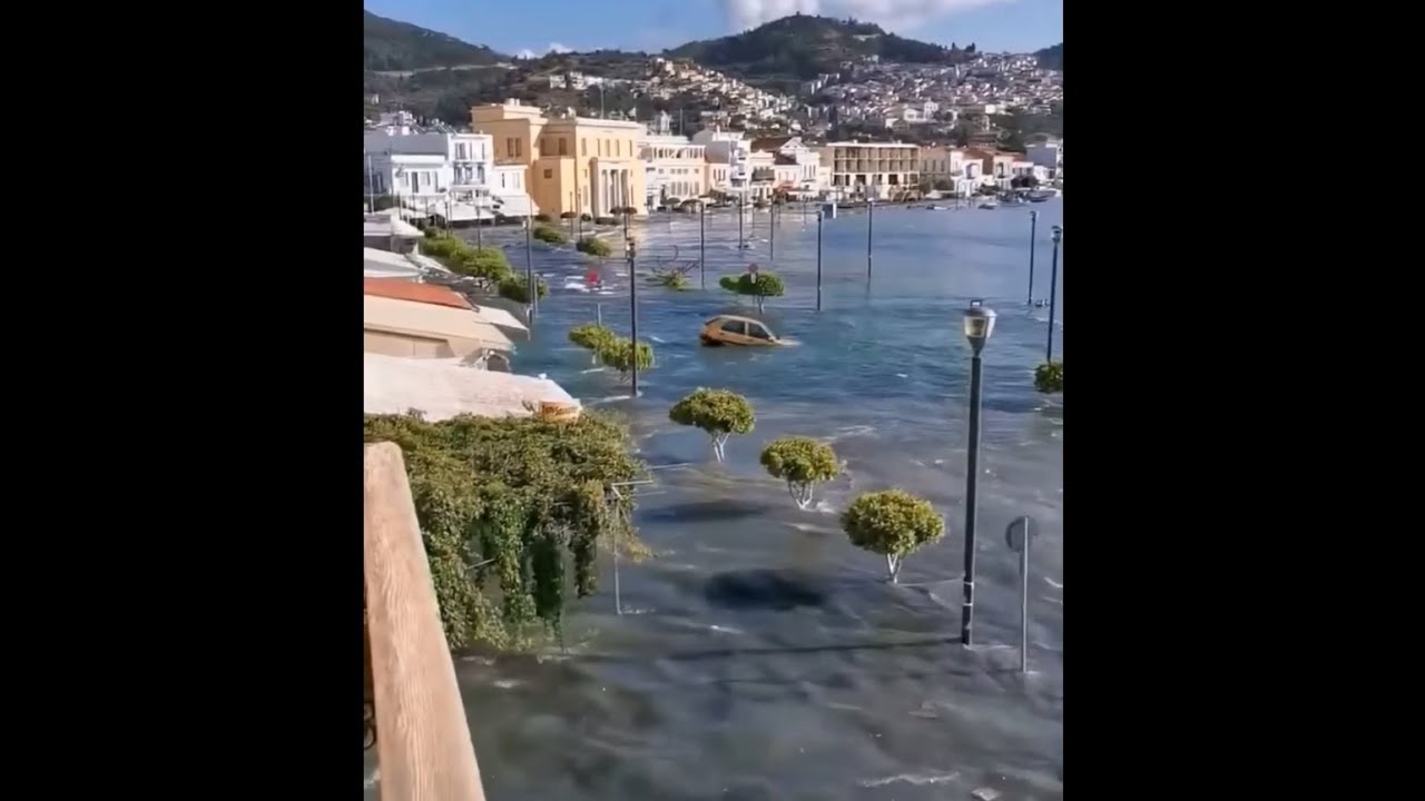 Σάμος (30 Οκτωβρίου 2020) - Τσουνάμι / Samos (October 30, 2020) - Tsunami