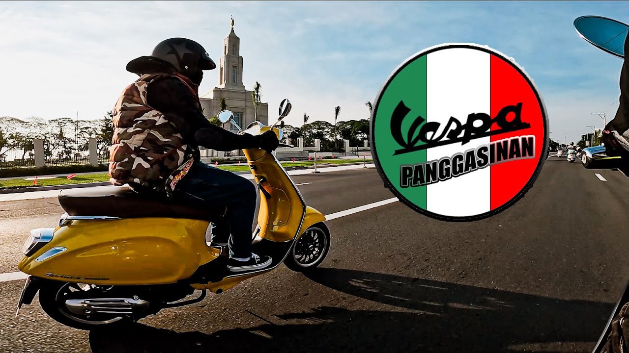 VESPA GTS 300 SEI GIORNI, FIRST TIME MAKASAMA SA RIDE VESPA PANGASINAN