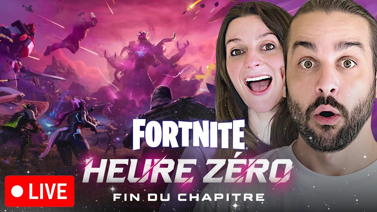EVENT CHAPITRE 7 HEURE Z&Eacute;RO FORTNITE !