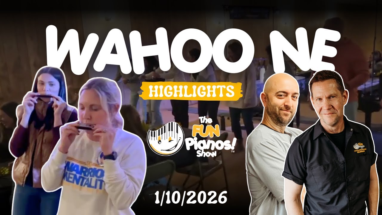 Wahoo NE | 1/10/2026 | The Fun Pianos! Show Highlights!