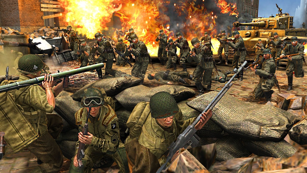 Can US Army Hold WW2 LAST STAND vs 5,000 GERMAN ARMY INVASION?! - WW2 Base Building Simulator