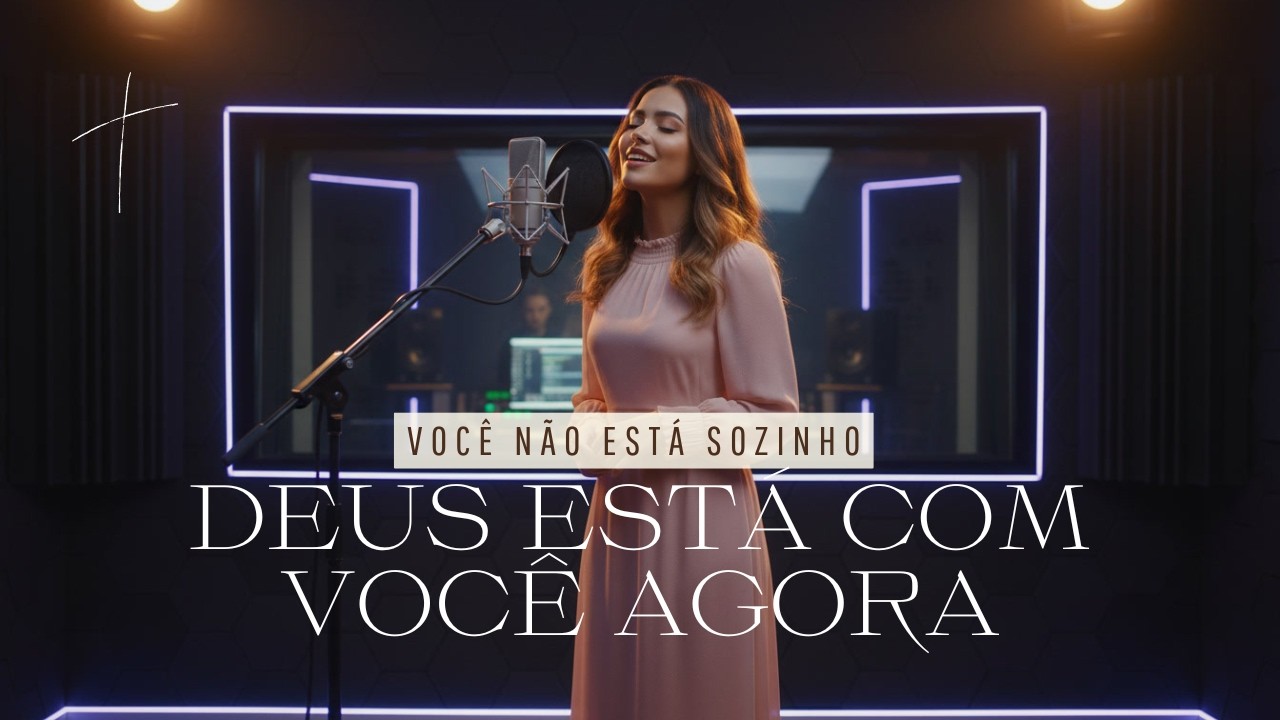 VOCÊ NÃO ESTÁ SOZINHO(Deus está te segurando pelas mãos) – louvor para medo e aflição