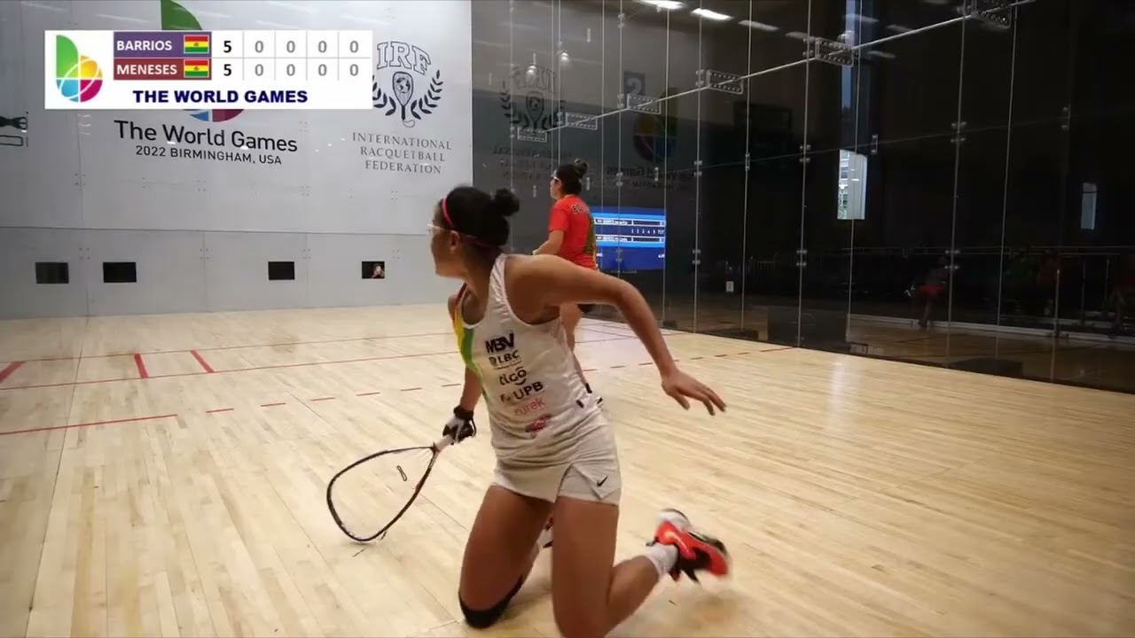 Racquetball rallies THE WORLD GAMES 2022
