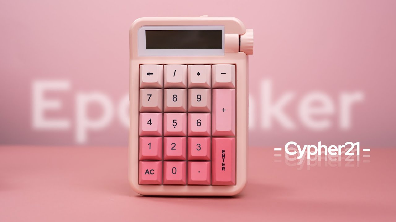[ Review ] Epomaker Cypher 21 | Numpad, Calculator, Built-in Buzzer