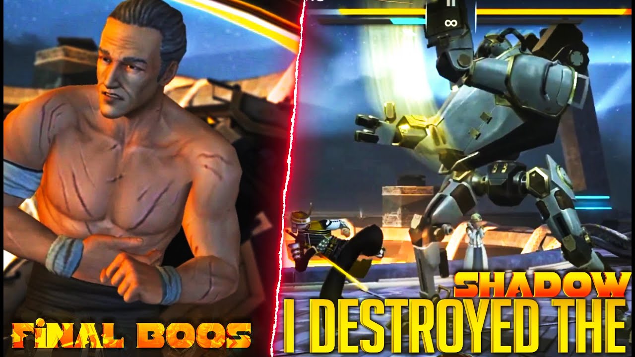 Final Boos - Shadow ! shadow fight 3 chapter 7.2 final boos ! how to defeat shadow ! sf3 final boos!