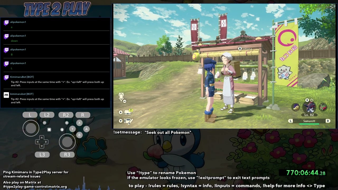Twitch Plays Pokémon Legends: Arceus Part 68!