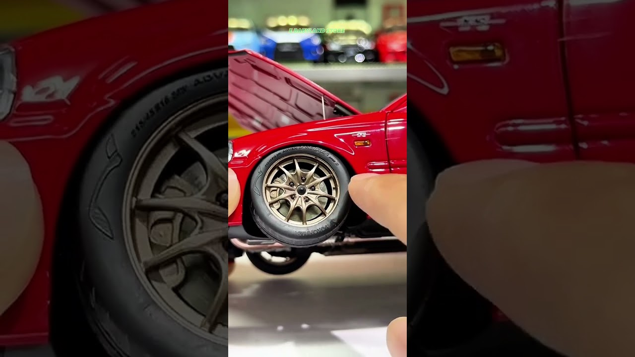 Review 1/18 Motorhelix Honda Civic Type-R EK9 Mugen Red (Limited Edition 399pcs Worldwide) #ek9